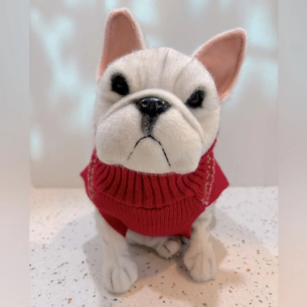 Christmas Dog Knit Sweater with‎ Rudolph Size Small